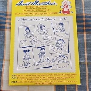 Mommy's Little Angel Hot Iron Transfers